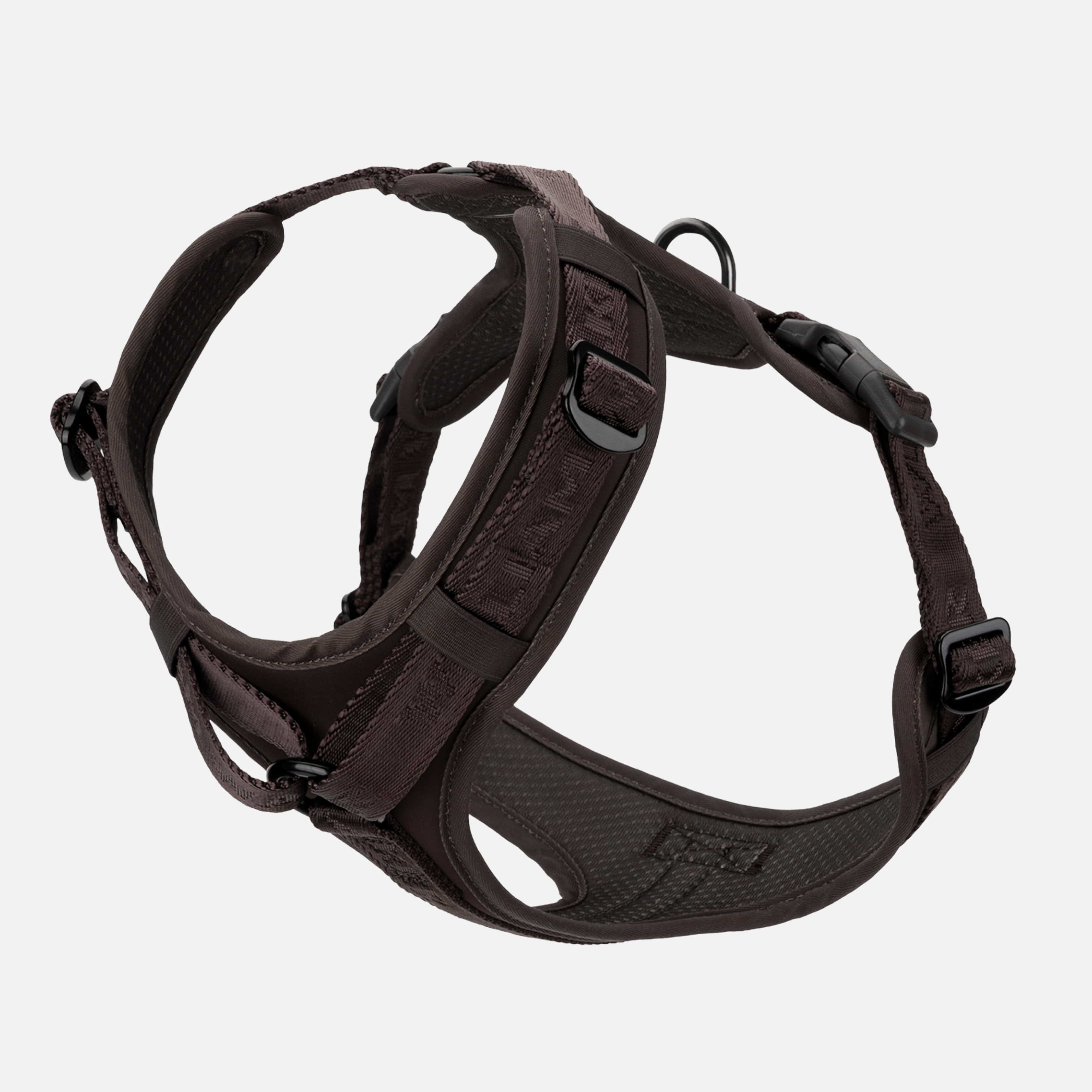 William Walker Hochwertiges Y-Hundegeschirr Earth (braun)