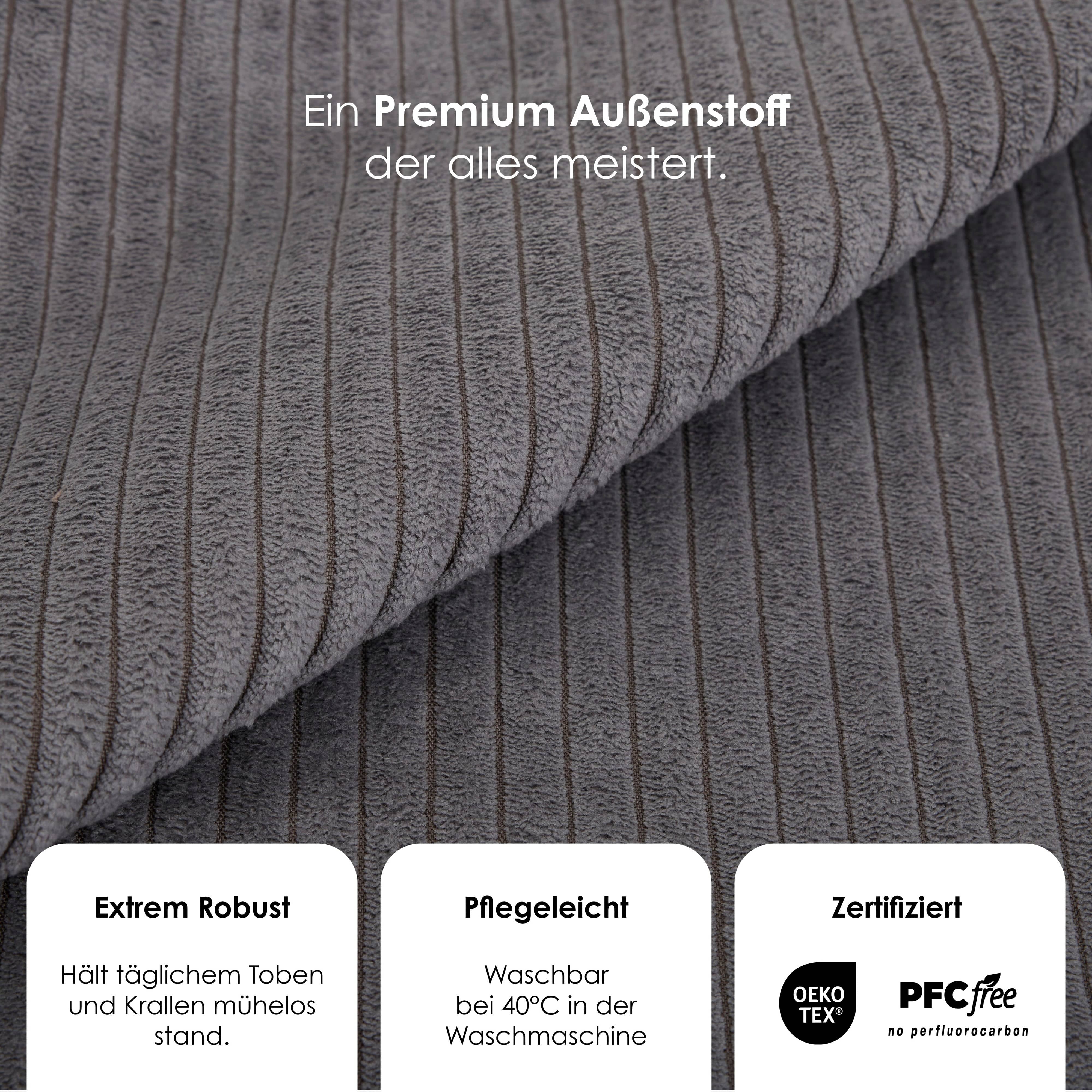 William Walker Orthopädisches Hundebett Cord