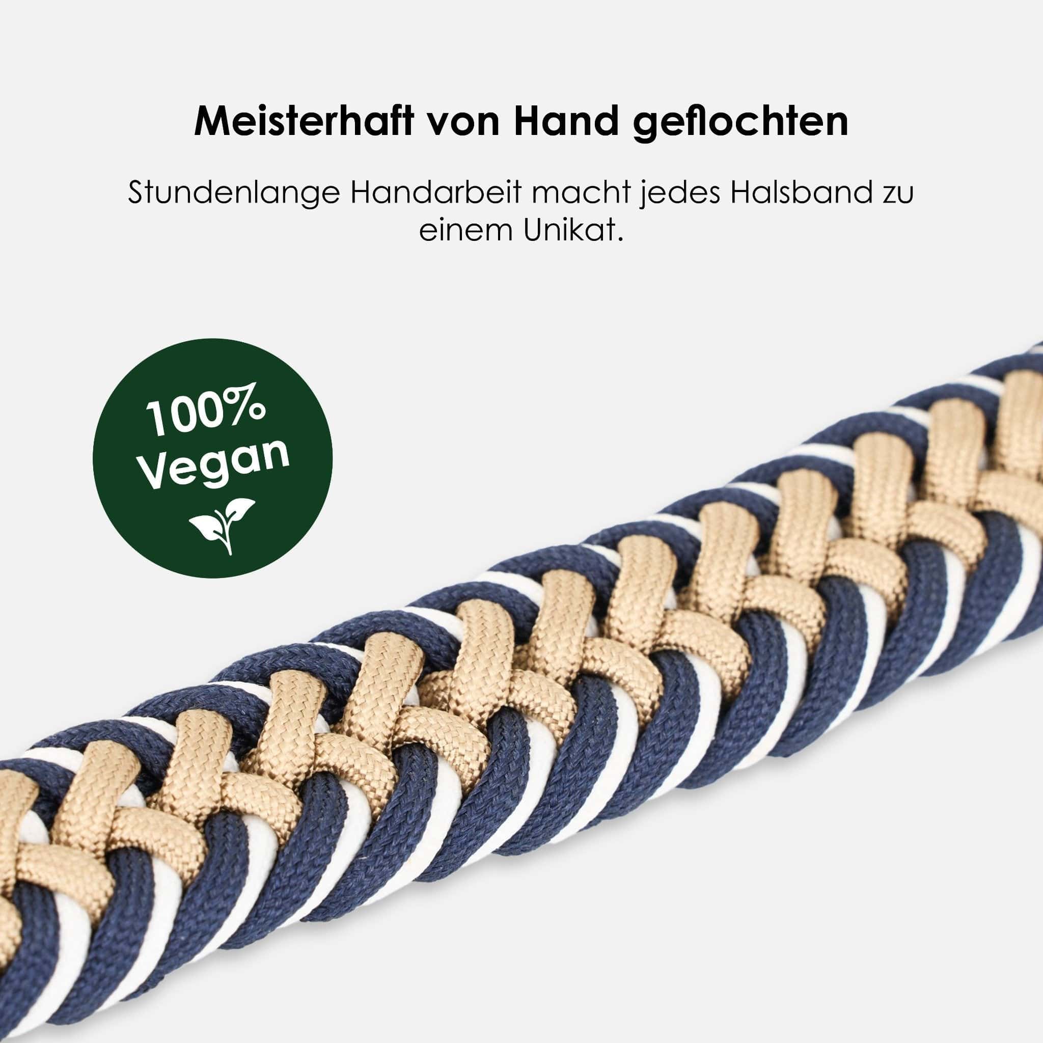 William Walker Paracord BioThane® Hundehalsband Hanseatic // Limited