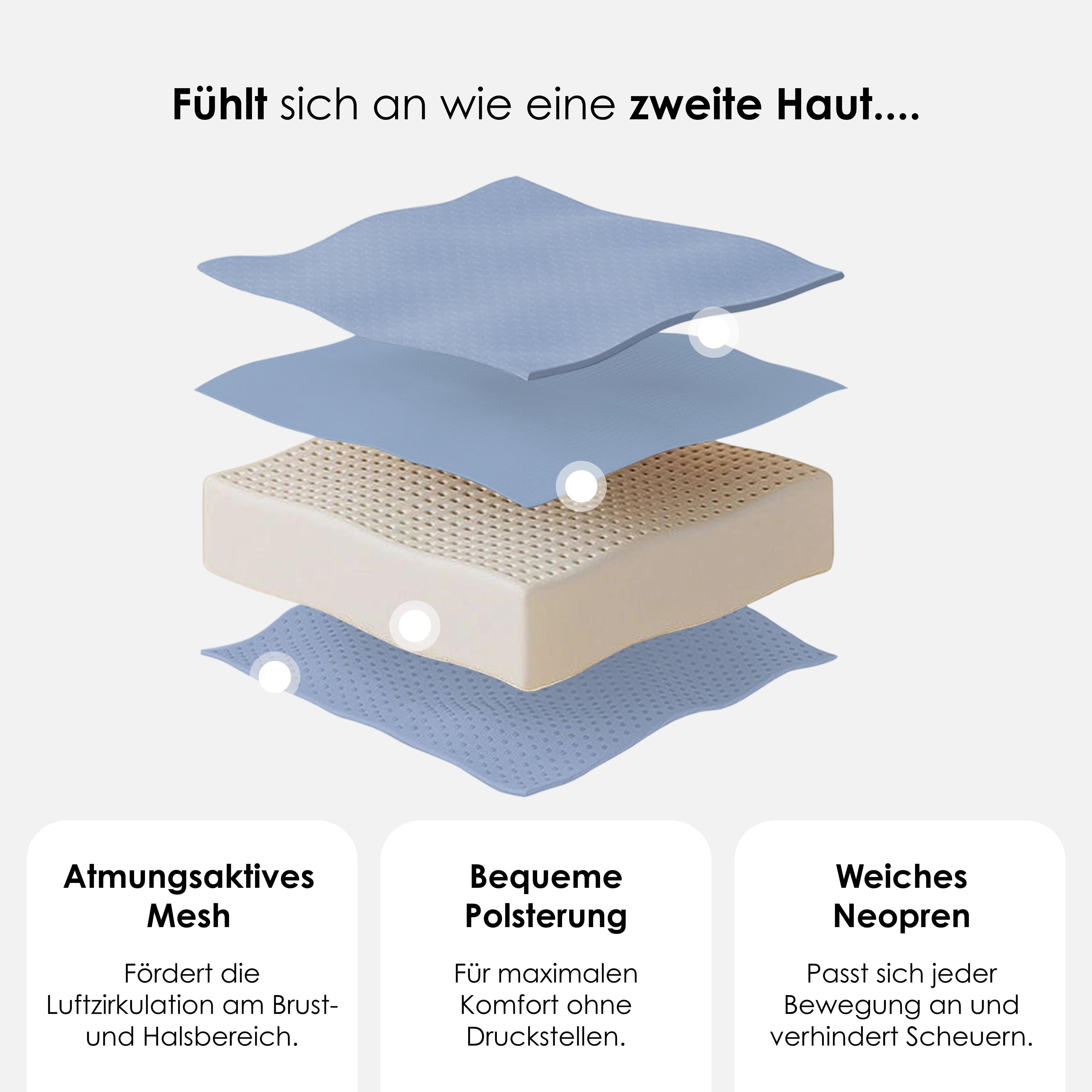 William Walker Hochwertiges Y-Hundegeschirr Sky (blau)