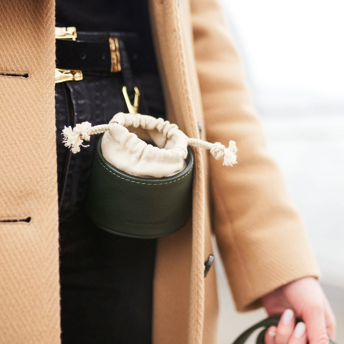 William Walker Treat pouch Dark Moss (forest green)