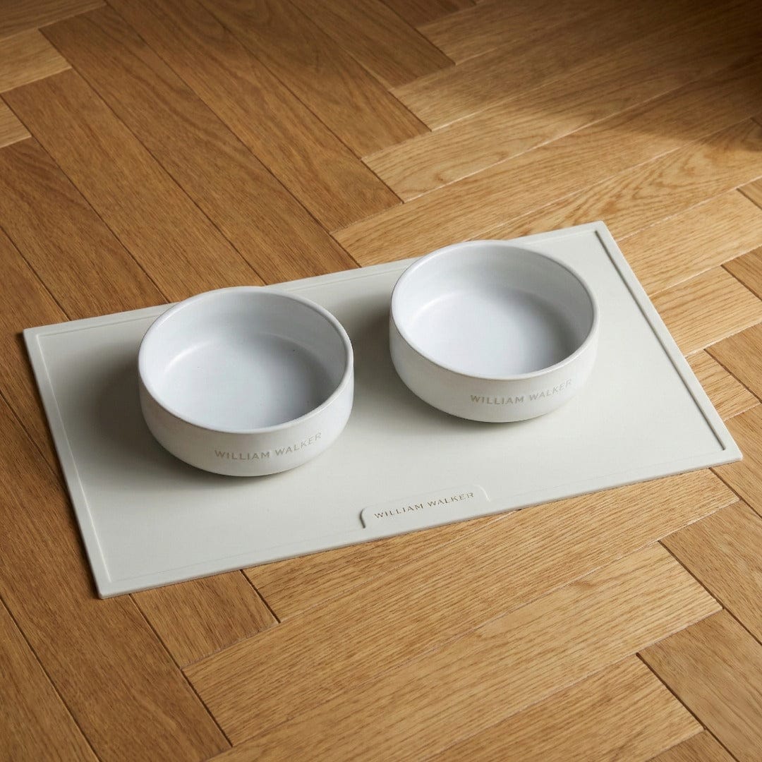 William Walker Keramik-Hundenapf Pearl (weiß)