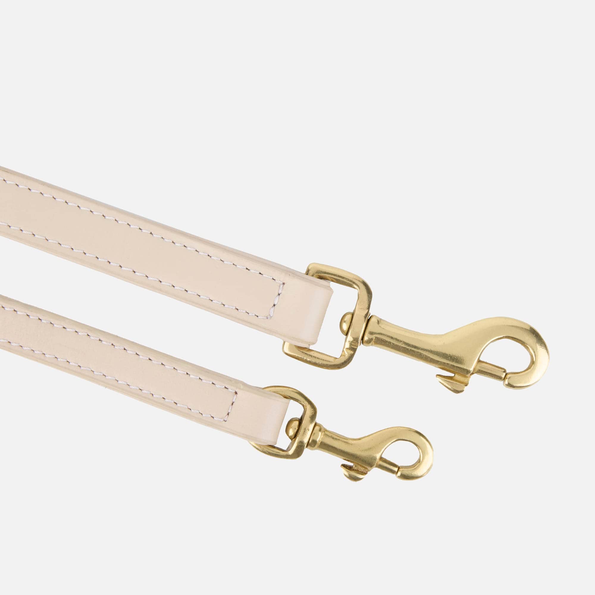 William Walker Hochwertige Glattleder Hundeleine Almond (beige)