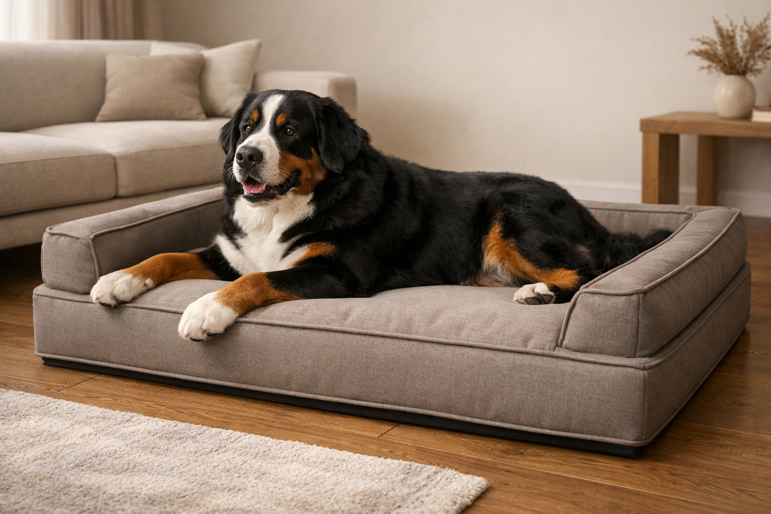 Orthopädisches Hundebett für schwere Hunde: Worauf es 2026 wirklich ankommt