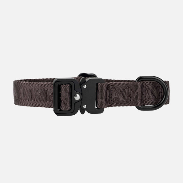 Collier pour chien Jacquard Nylon Earth (marron)