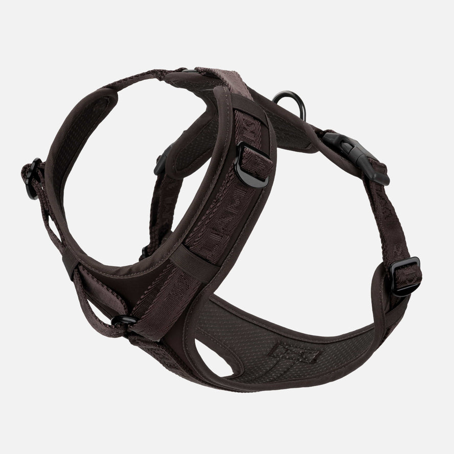 William Walker Hochwertiges Y-Hundegeschirr Earth (braun)