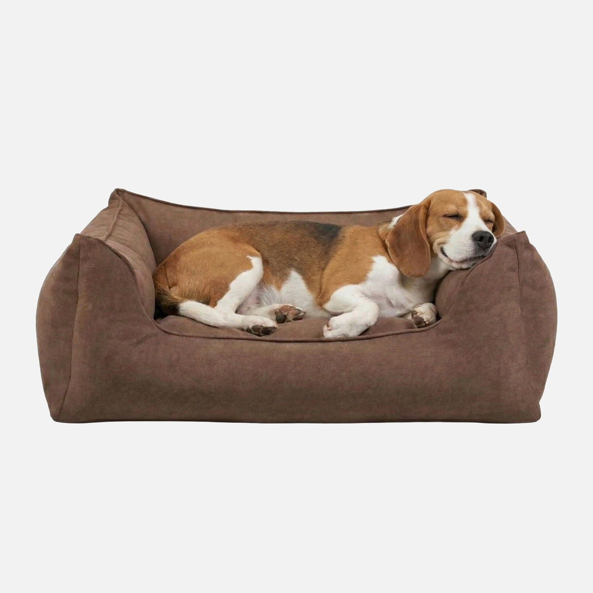 William Walker Panier pour chien orthopédique Plain Wood / S / Kissen (Flocken)