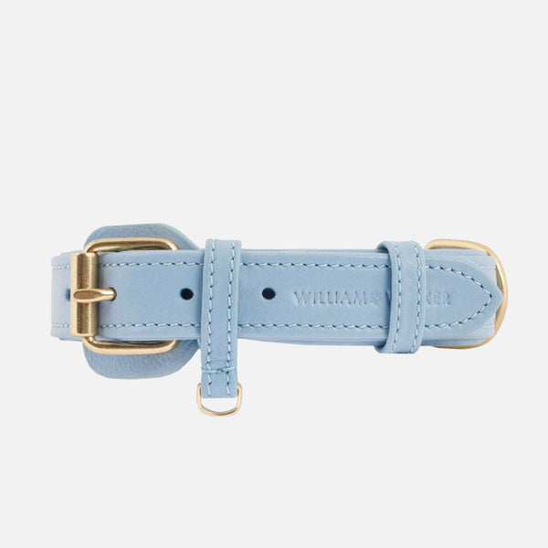 Collier pour chien en cuir Sky (Bleu bébé)