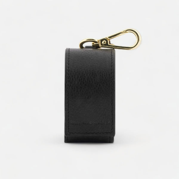 Distributeur de sacs à crottes Noir