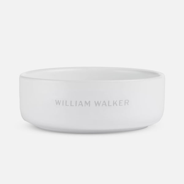 B-Ware Gamelle pour chien en céramique Pearl (blanc)