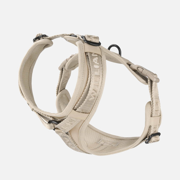 Harnais en Y pour chien haut de gamme Sand (beige)