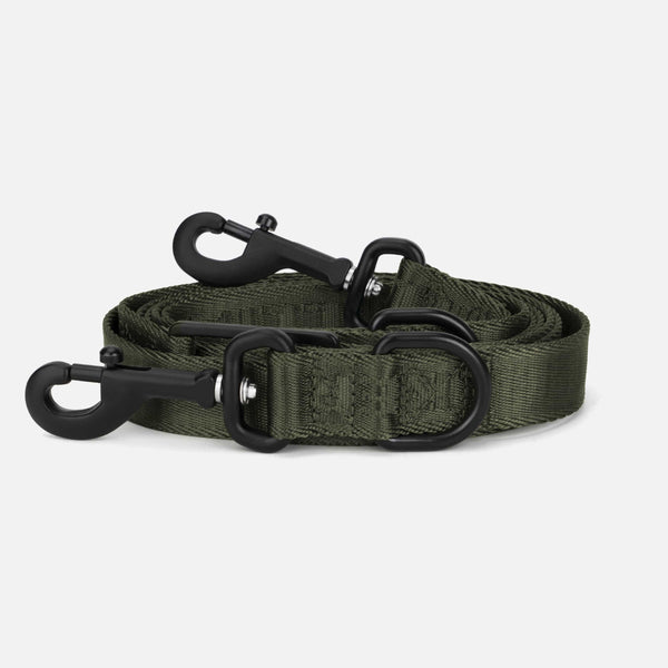 Laisse pour chien Jacquard Nylon Forest (vert)